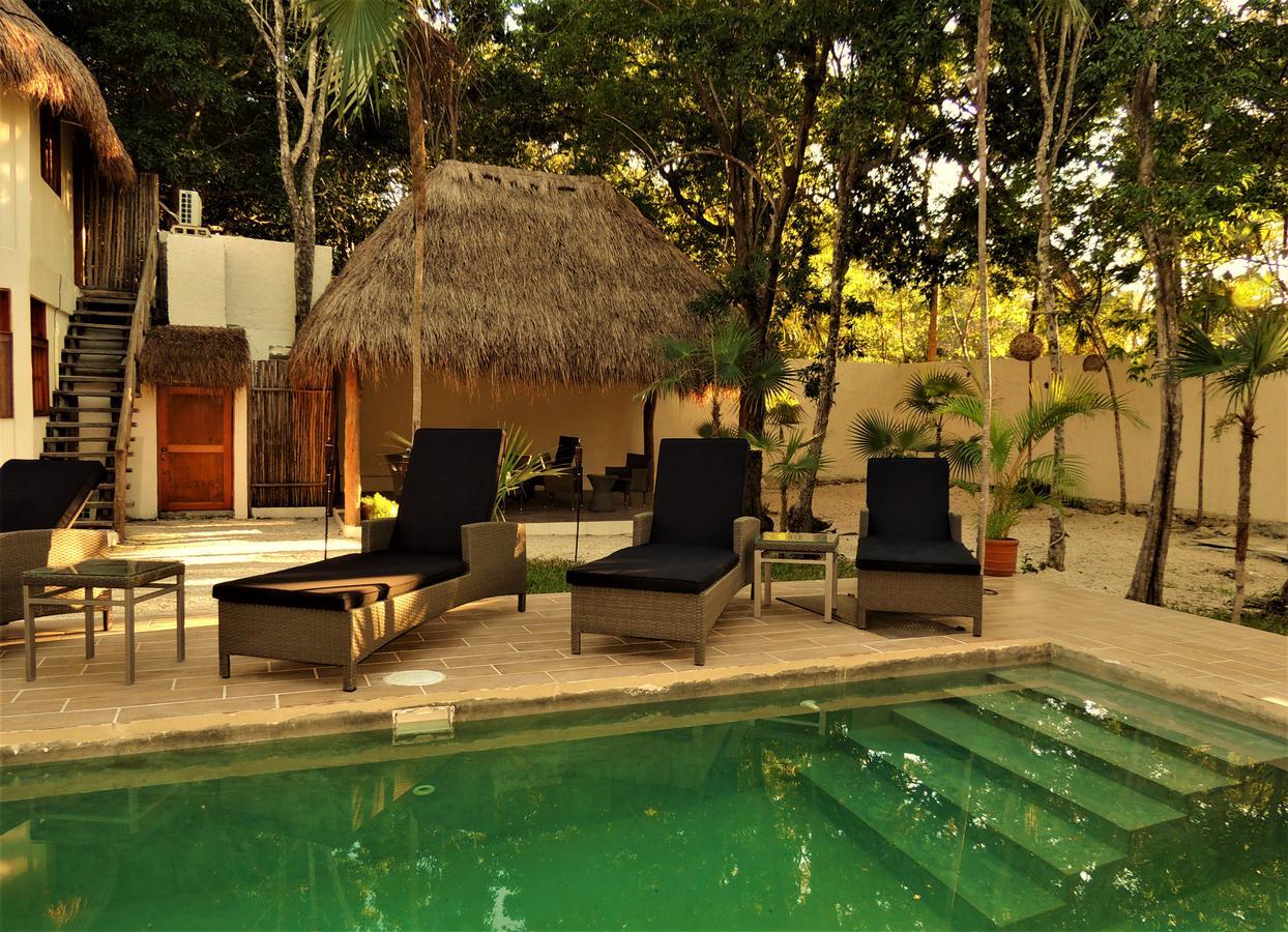 Siete Deseos Hotell Tulum Exteriör bild