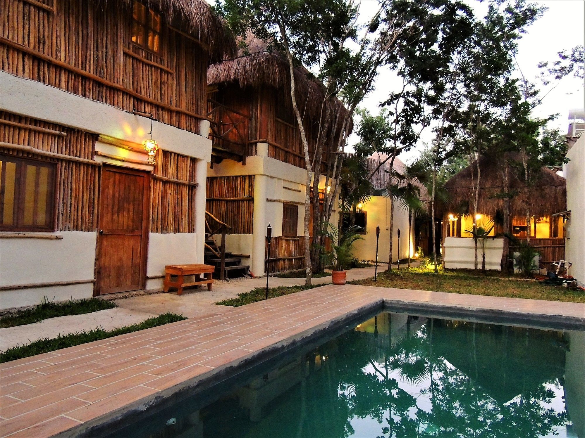 Siete Deseos Hotell Tulum Exteriör bild
